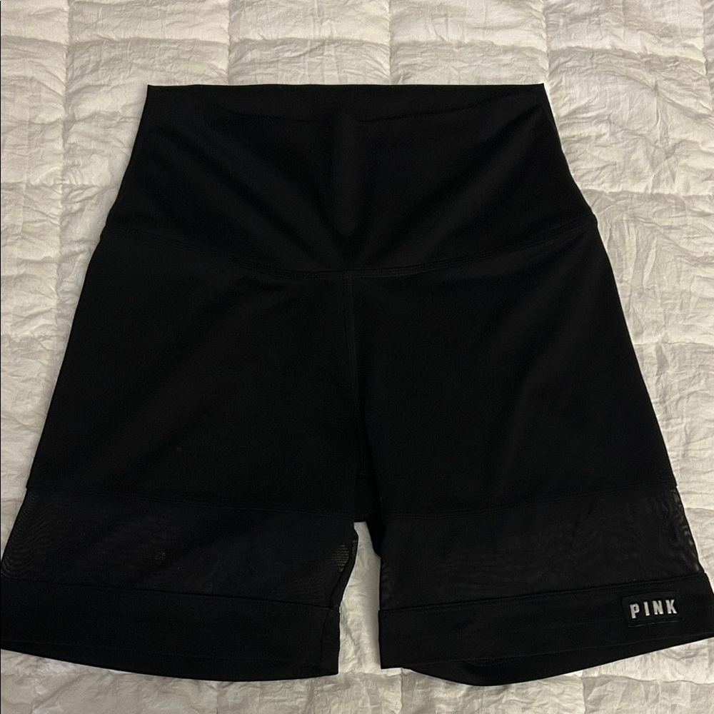 ⚜️ PINK Victoria's Secret Black Bike Shorts